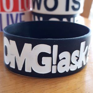 Jac Vanek 'OMG!askarth' Rubber Bracelet